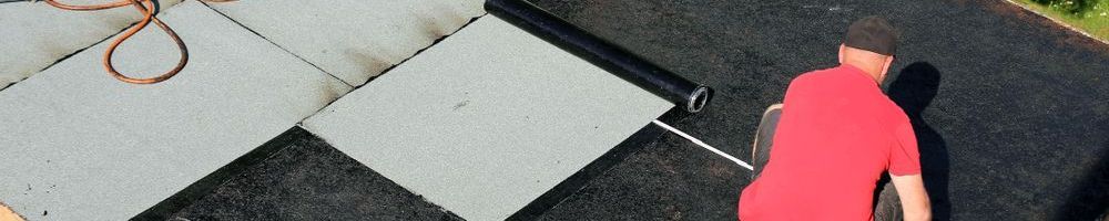 Bitumen dak geplaatst door dakdekker in Urmond